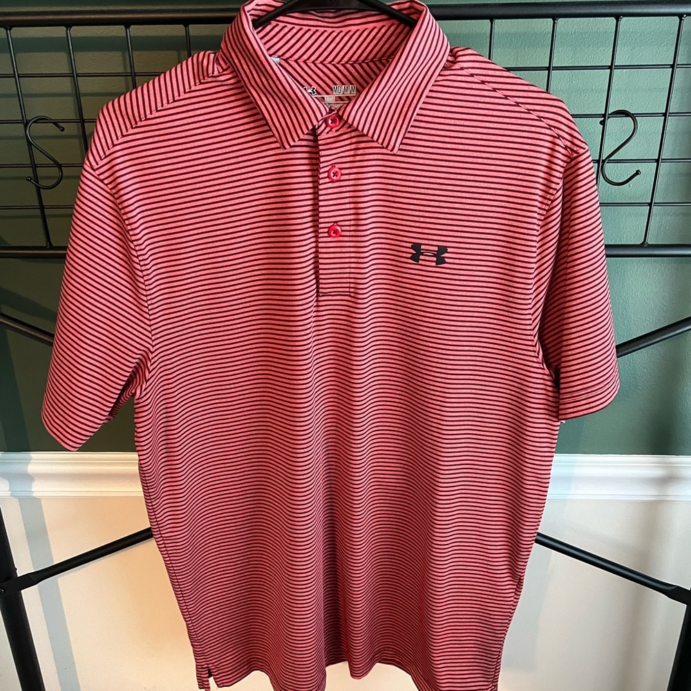 Under Armour Golf Heat Gear Loose Fit Polo